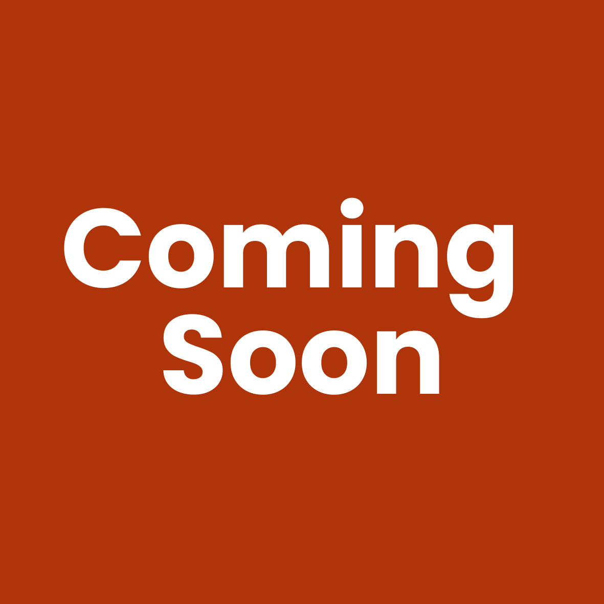 coming soon